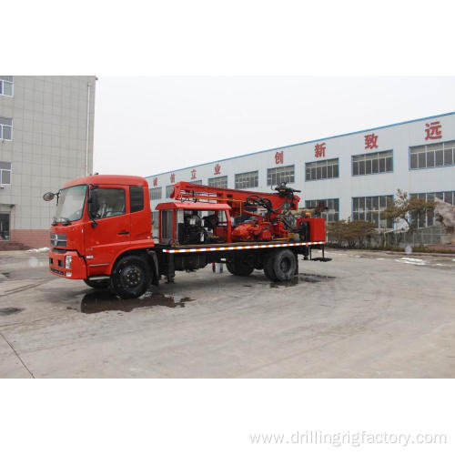 Truck Mounted Water Well Drilling Rig Machine